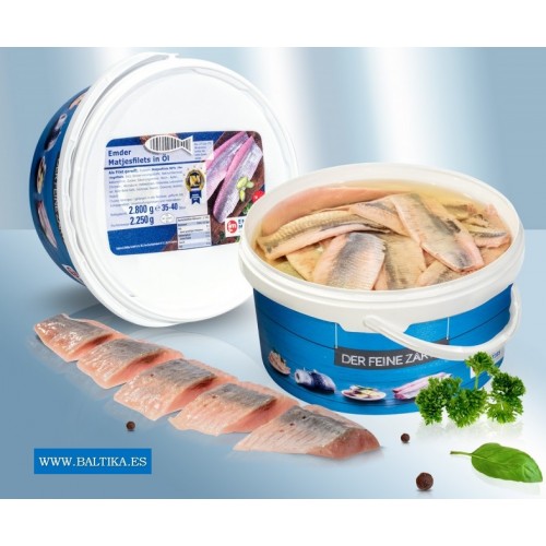 Филе сельди в масле весовое 300 гр